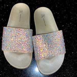 INC Sparkly Slides